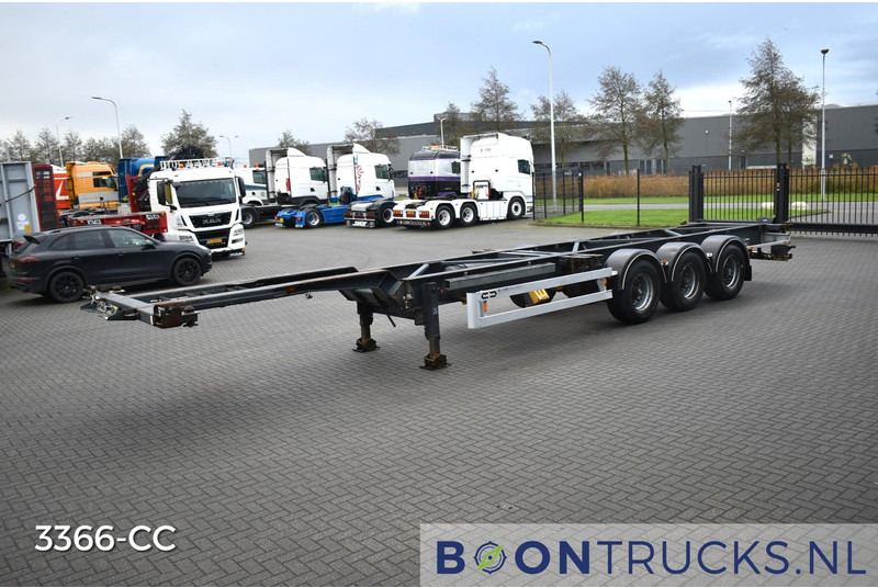 Van Hool 3B2015 FIXED CHASSIS | 2x20-40ft HC * 4600 Kg * NL TRAILER - Semi-remorque porte-conteneur/ Caisse mobile: photos 4 Van Hool 3B2015 FIXED CHASSIS | 2x20-40ft HC * 4600 Kg * NL TRAILER - Semi-remorque porte-conteneur/ Caisse mobile: photos 4