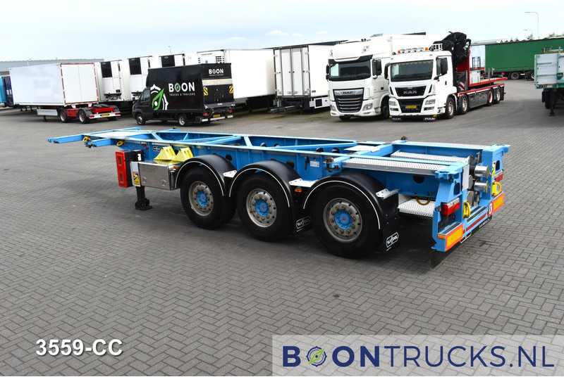 Van Hool A3C002 TANK CHASSIS | 20-30ft * ADR AT FL EX/II EX/III * 3680 Kg * NL TRAILER - Semi-remorque porte-conteneur/ Caisse mobile: photos 3 Van Hool A3C002 TANK CHASSIS | 20-30ft * ADR AT FL EX/II EX/III * 3680 Kg * NL TRAILER - Semi-remorque porte-conteneur/ Caisse mobile: photos 3