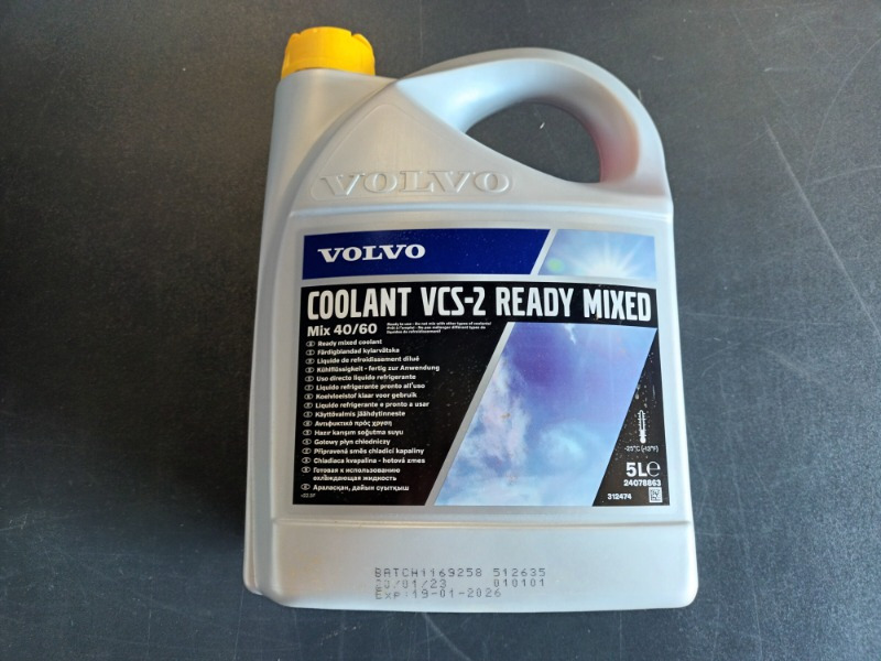 VOLVO VCS-2 COOLANT - 5L PACK 24078863, 22567321 - Système de refroidissement pour Camion: photos 3 VOLVO VCS-2 COOLANT - 5L PACK 24078863, 22567321 - Système de refroidissement pour Camion: photos 3