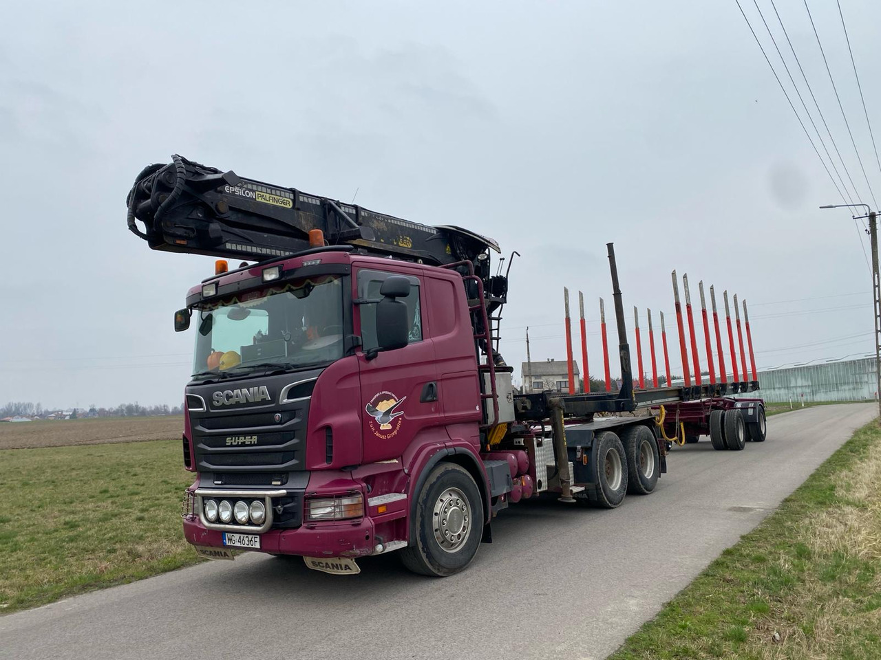 SCANIA R500 - Camion grumier, Camion grue: photos 1 SCANIA R500 - Camion grumier, Camion grue: photos 1