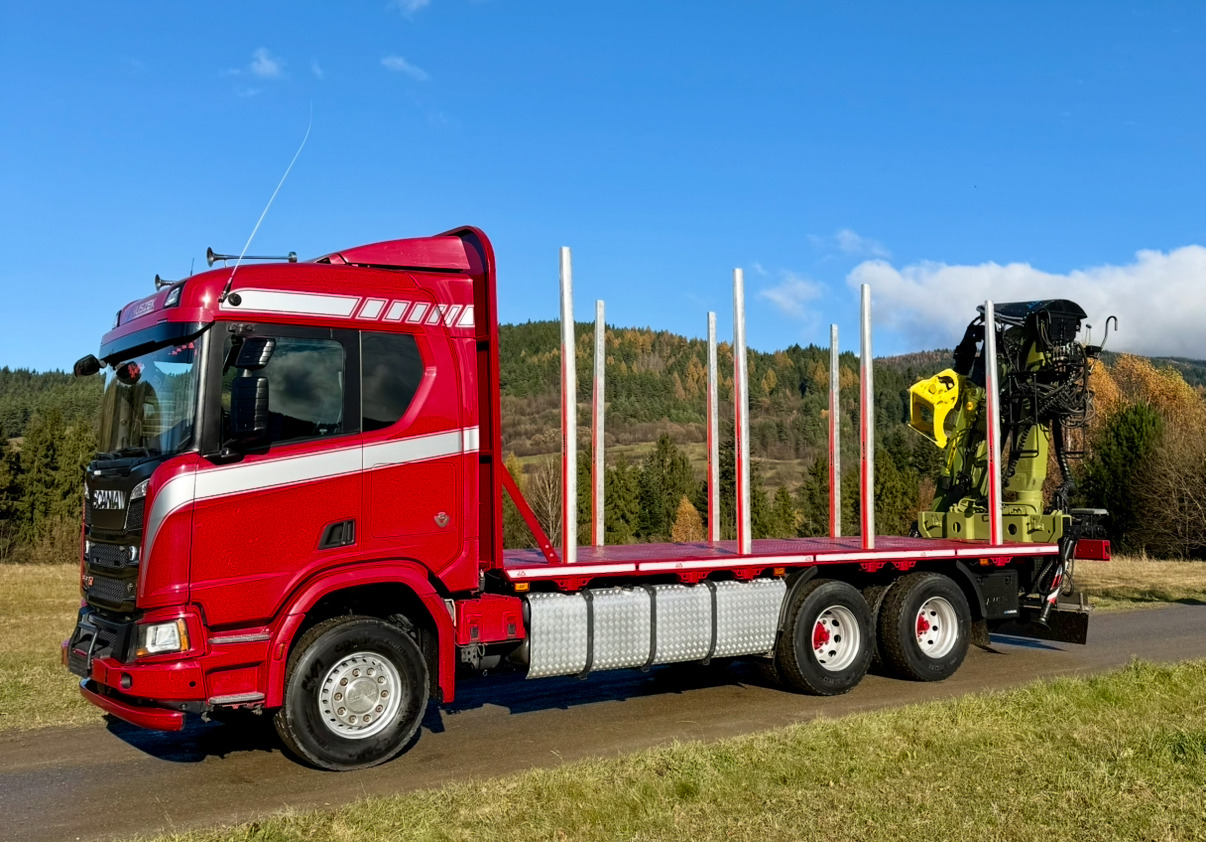 SCANIA R520 XT - Camion grumier, Camion grue: photos 2 SCANIA R520 XT - Camion grumier, Camion grue: photos 2