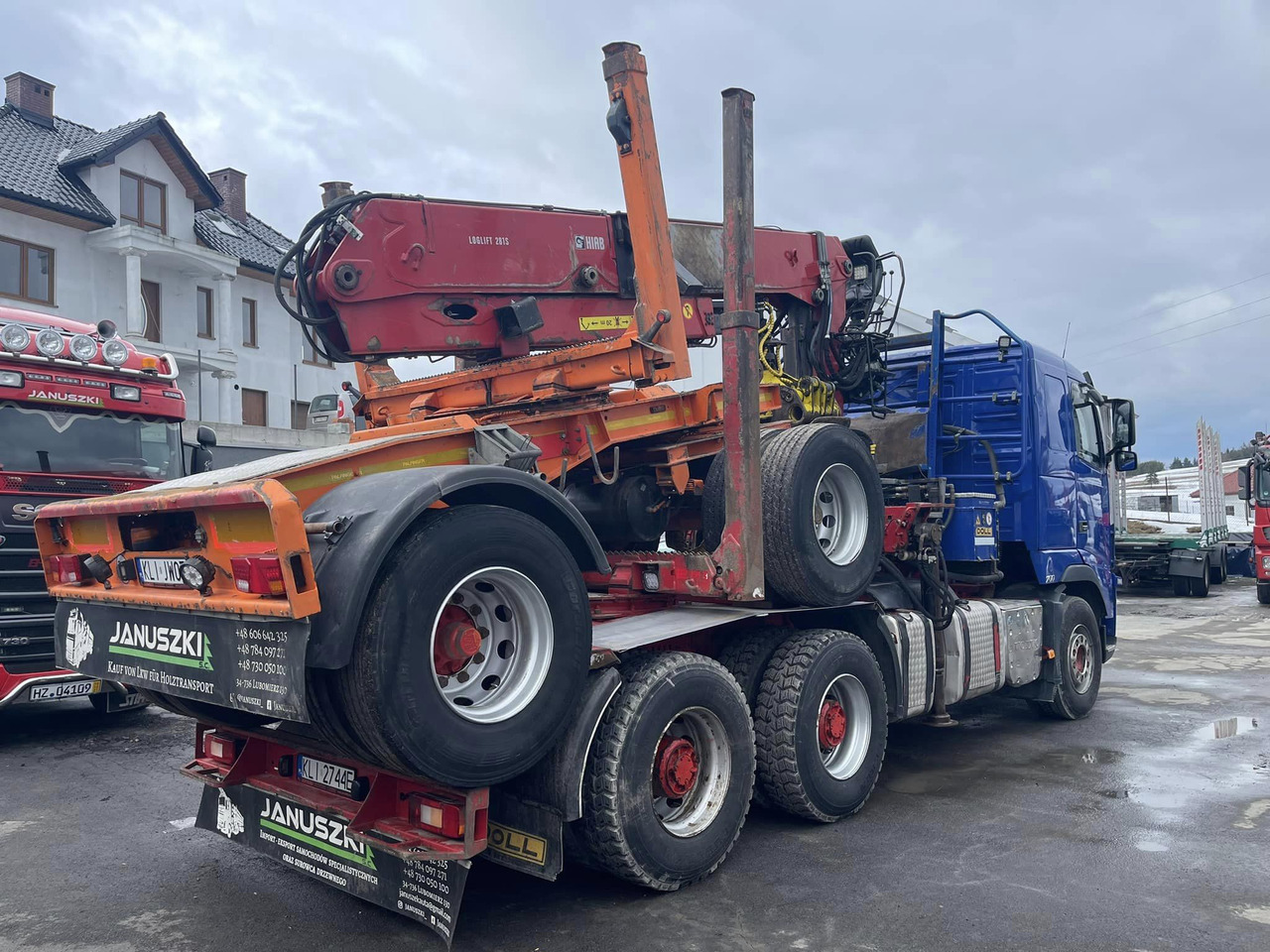 VOLVO FH16 700 6×4 - Camion grumier: photos 4 VOLVO FH16 700 6×4 - Camion grumier: photos 4