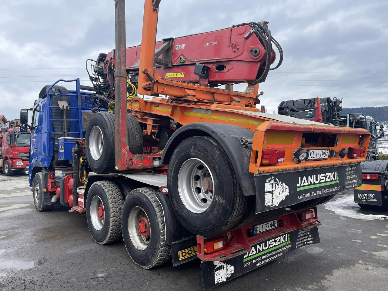 VOLVO FH16 700 6×4 - Camion grumier: photos 3 VOLVO FH16 700 6×4 - Camion grumier: photos 3