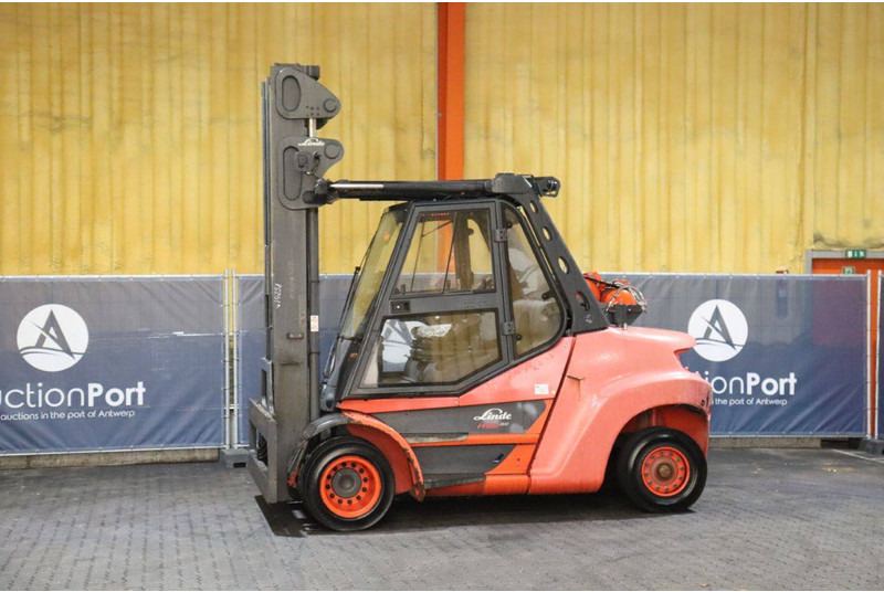 Linde H80T EVO - Chariot élévateur à gaz: photos 1 Linde H80T EVO - Chariot élévateur à gaz: photos 1