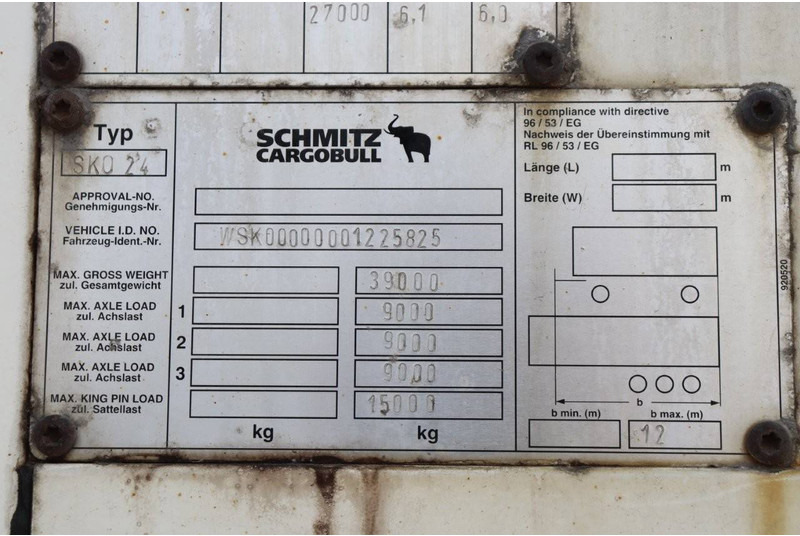 Schmitz Cargobull SKO 24 - Semi-remorque frigorifique: photos 4 Schmitz Cargobull SKO 24 - Semi-remorque frigorifique: photos 4