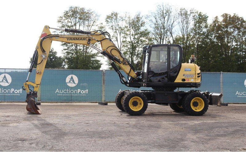 Yanmar B110W - Pelle sur pneus: photos 1 Yanmar B110W - Pelle sur pneus: photos 1