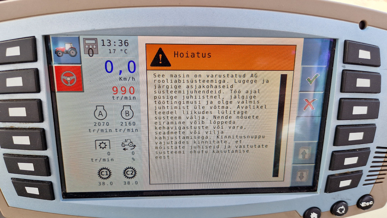 Tracteur agricole Massey Ferguson 8737: photos 24 Tracteur agricole Massey Ferguson 8737: photos 24