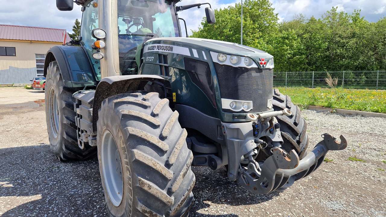 Tracteur agricole Massey Ferguson 8737: photos 8 Tracteur agricole Massey Ferguson 8737: photos 8