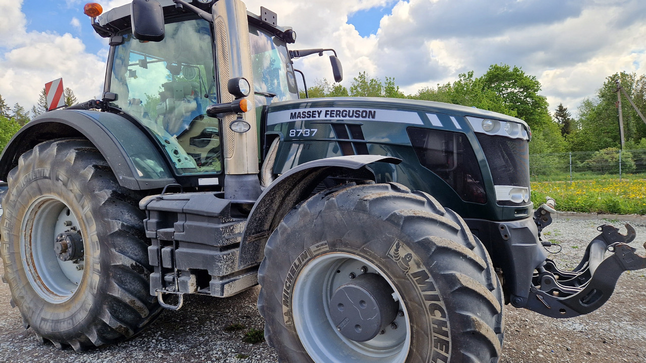 Tracteur agricole Massey Ferguson 8737: photos 15 Tracteur agricole Massey Ferguson 8737: photos 15