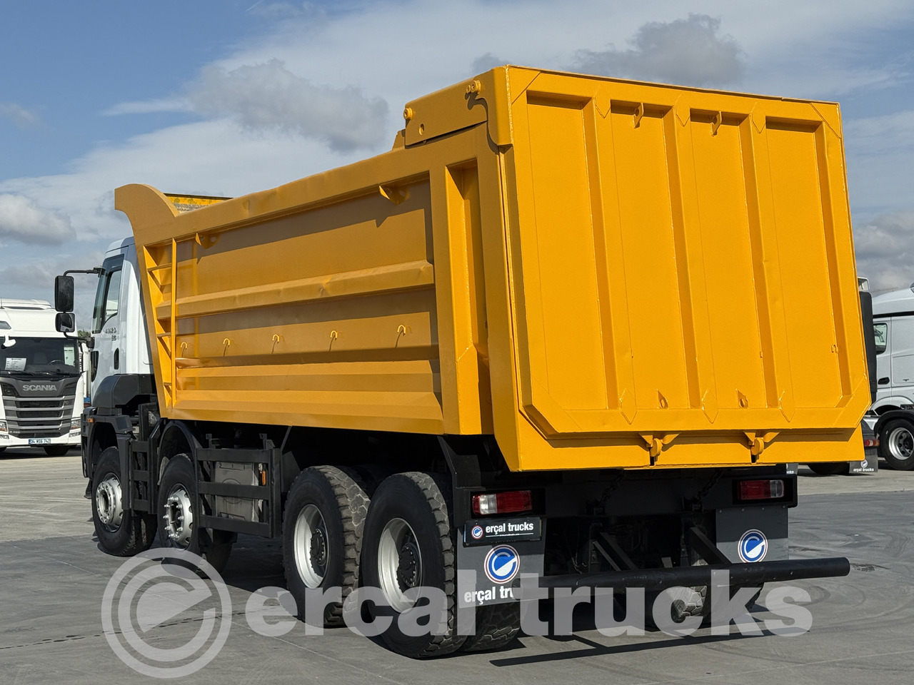 Camion benne FORD 2017 FORD CARGO 4142 D /  MANUAL-AC -EURO6-8X4-HARDOX TIPPER: photos 8