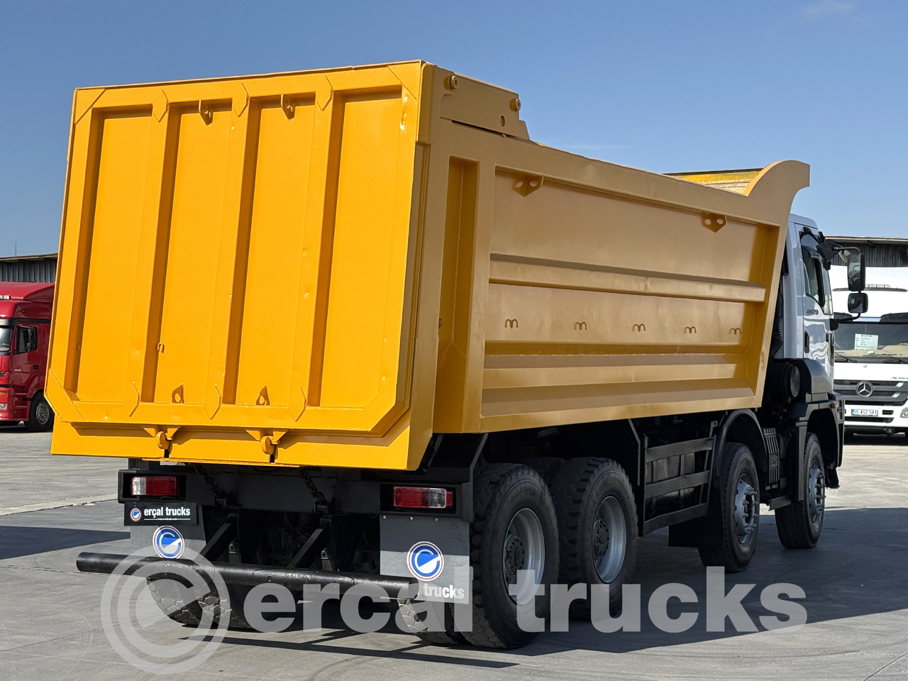 Camion benne FORD 2017 FORD CARGO 4142 D /  MANUAL-AC -EURO6-8X4-HARDOX TIPPER: photos 6