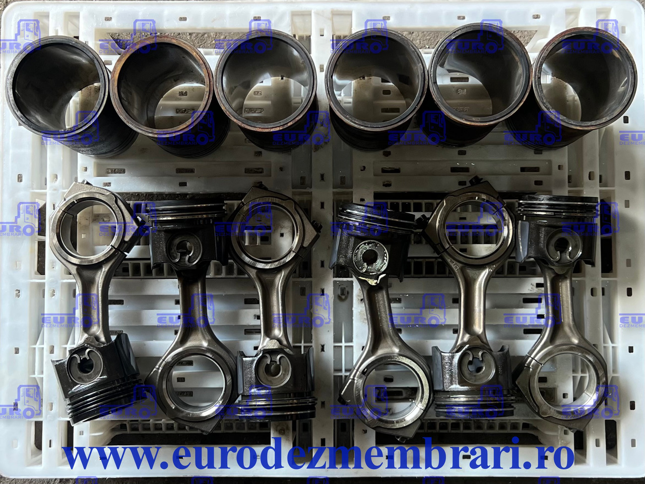 SET MOTOR PISTON+BIELA+CAMASA CURSOR 11 IVECO 504366069, 500086781, 500055241, 500055240, 5802037017 - Pistons/ Anneaux/ Manchons pour Camion: photos 1 SET MOTOR PISTON+BIELA+CAMASA CURSOR 11 IVECO 504366069, 500086781, 500055241, 500055240, 5802037017 - Pistons/ Anneaux/ Manchons pour Camion: photos 1