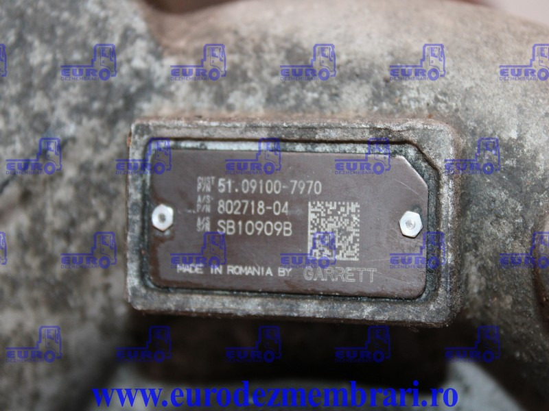 TURBOSUFLANTA MAN D26 EURO 6 51.09100.7970 - Turbocompresseur pour Camion: photos 2 TURBOSUFLANTA MAN D26 EURO 6 51.09100.7970 - Turbocompresseur pour Camion: photos 2