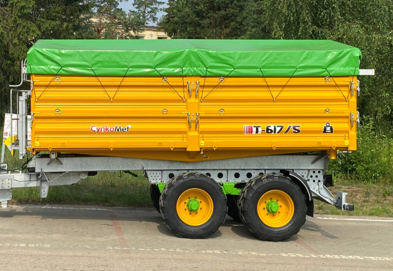 Cynkomet Przyczepa Tandem 15,5 t / Tandemanhänger / Tandem trailer / Тандемный прицеп - Benne agricole: photos 3 Cynkomet Przyczepa Tandem 15,5 t / Tandemanhänger / Tandem trailer / Тандемный прицеп - Benne agricole: photos 3