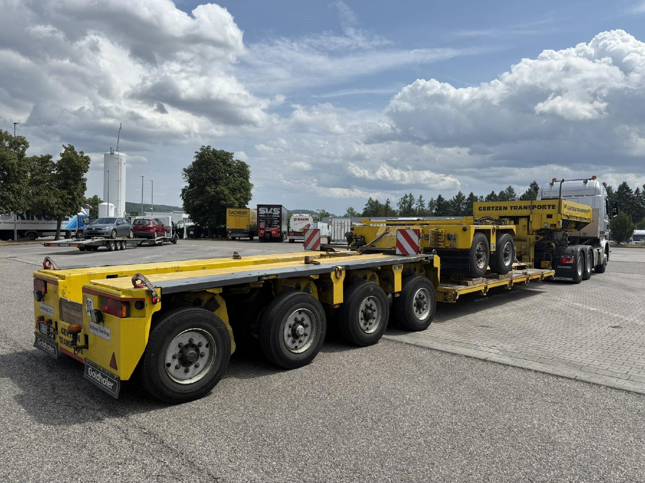 Goldhofer STHP-XLE 2+4 (6) | Baggerbrücke - Tiefbett - Semi-remorque surbaissé: photos 3 Goldhofer STHP-XLE 2+4 (6) | Baggerbrücke - Tiefbett - Semi-remorque surbaissé: photos 3