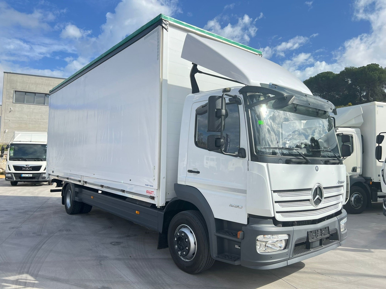 MERCEDES BENZ 15.30L Atego E6 (Semitauliner) - Camion à rideaux coulissants: photos 2 MERCEDES BENZ 15.30L Atego E6 (Semitauliner) - Camion à rideaux coulissants: photos 2