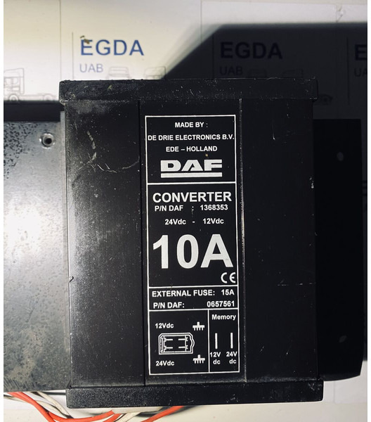 DAF XF 10 - Bloc de gestion: photos 2 DAF XF 10 - Bloc de gestion: photos 2