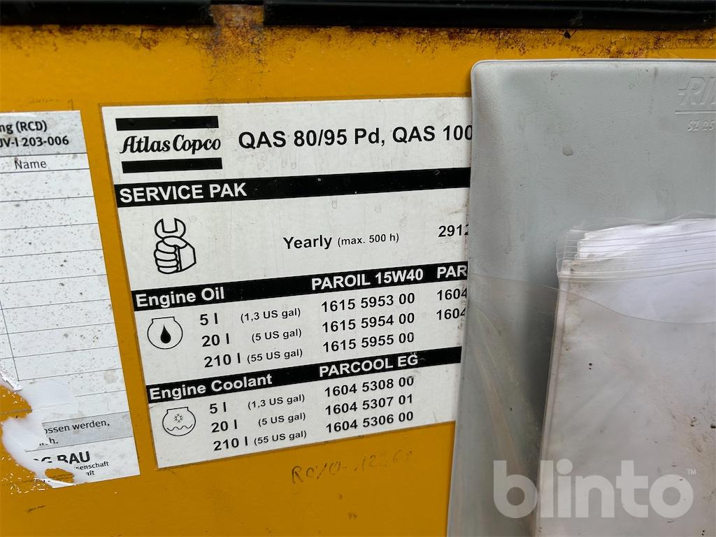 Atlas-Copco QAS 100 (2006) - Groupe électrogène: photos 5 Atlas-Copco QAS 100 (2006) - Groupe électrogène: photos 5