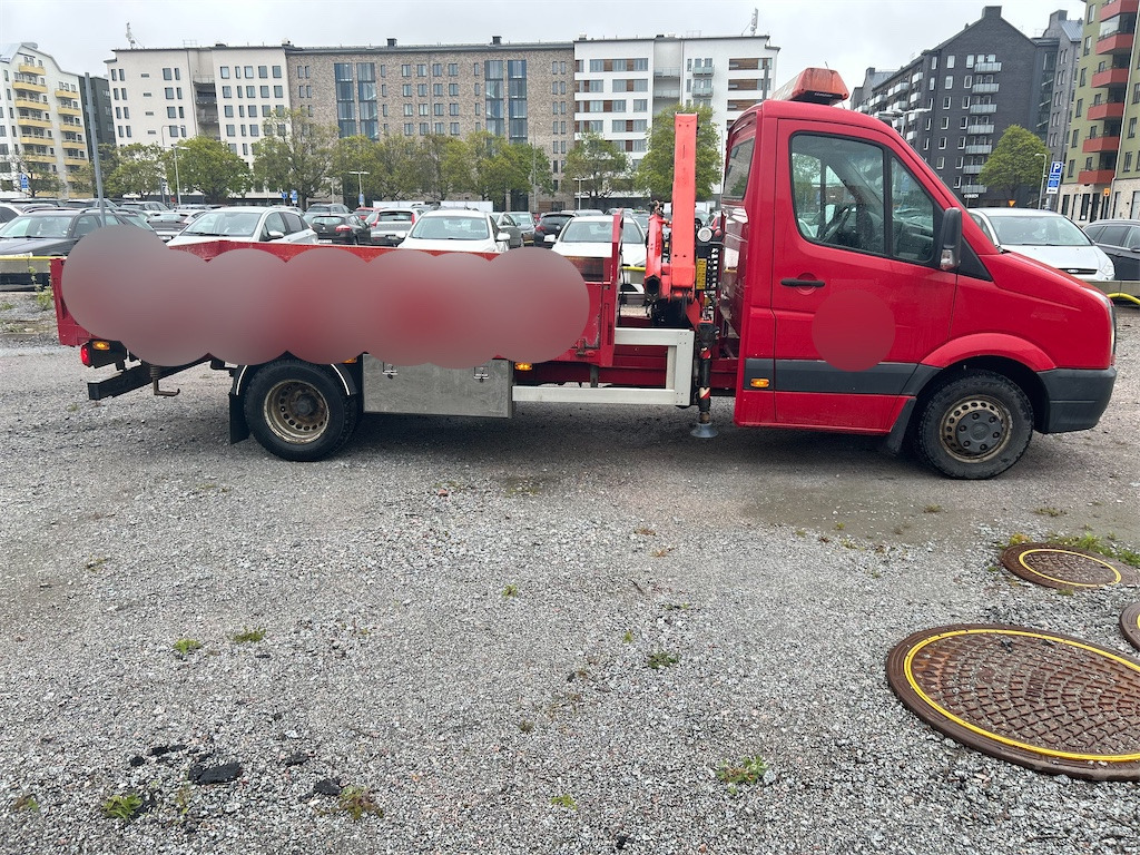 Volkswagen Crafter 50 flakbil med kran - Camion: photos 4 Volkswagen Crafter 50 flakbil med kran - Camion: photos 4