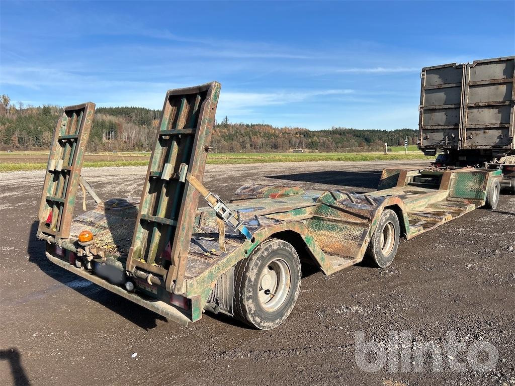 Ebert DAT 24000 (2000) 24t - Remorque porte-engin surbaissée: photos 4 Ebert DAT 24000 (2000) 24t - Remorque porte-engin surbaissée: photos 4