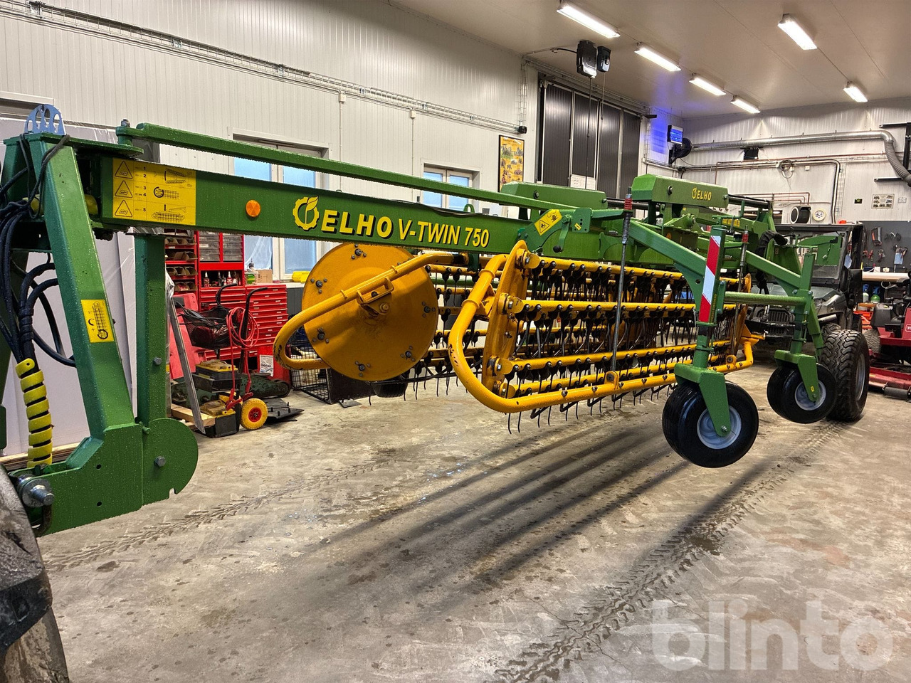 Elho v-twin 750 - Faneuse: photos 1 Elho v-twin 750 - Faneuse: photos 1