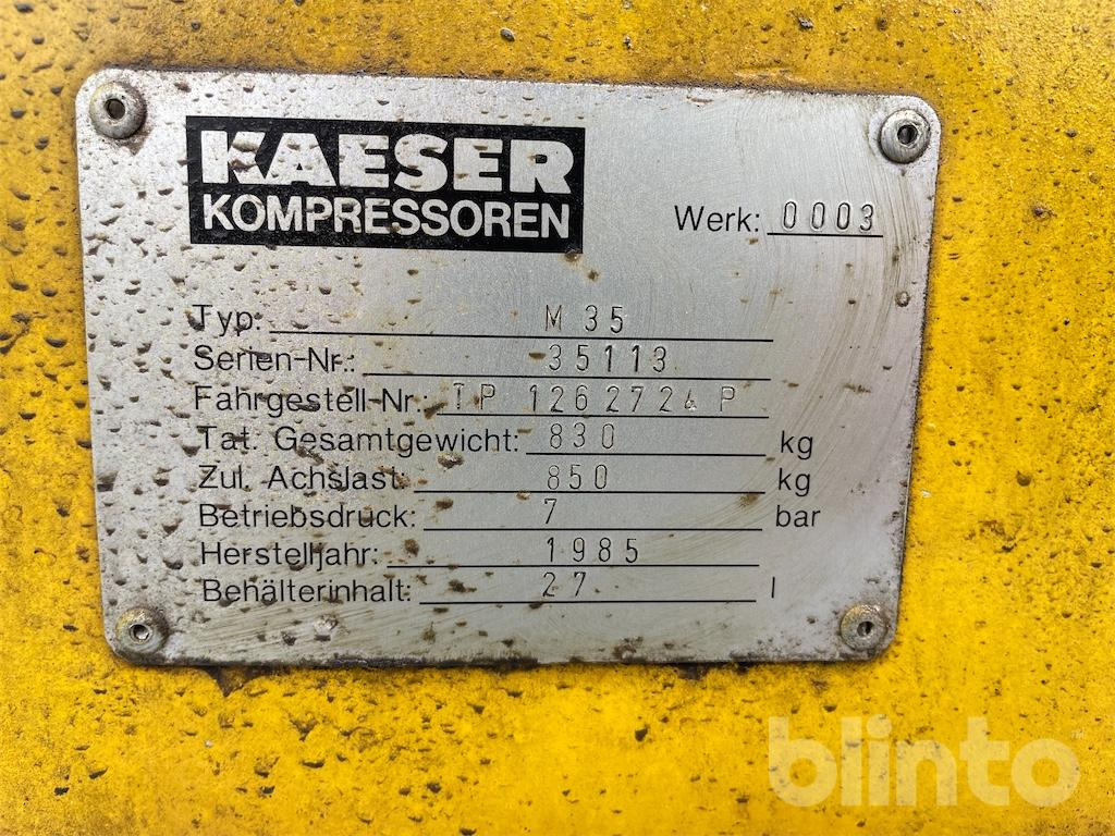 Kaeser M35 (1985) - Compresseur d'air: photos 5 Kaeser M35 (1985) - Compresseur d'air: photos 5