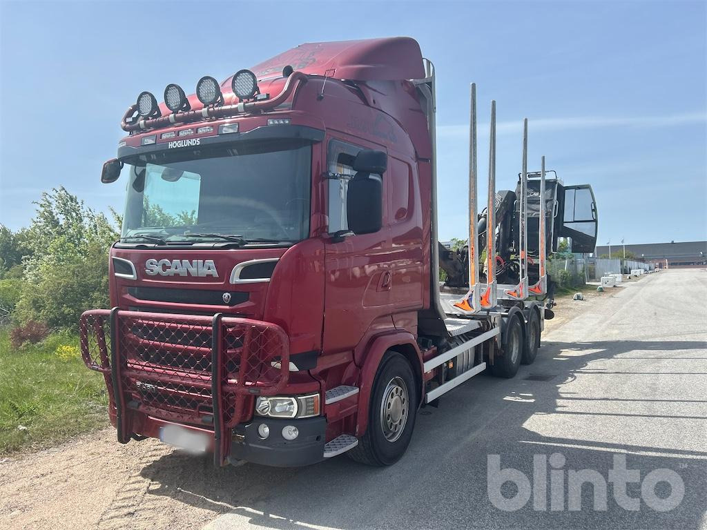 SCANIA R580 - Jonsered 1080 79R - Camion grumier, Camion grue: photos 2 SCANIA R580 - Jonsered 1080 79R - Camion grumier, Camion grue: photos 2