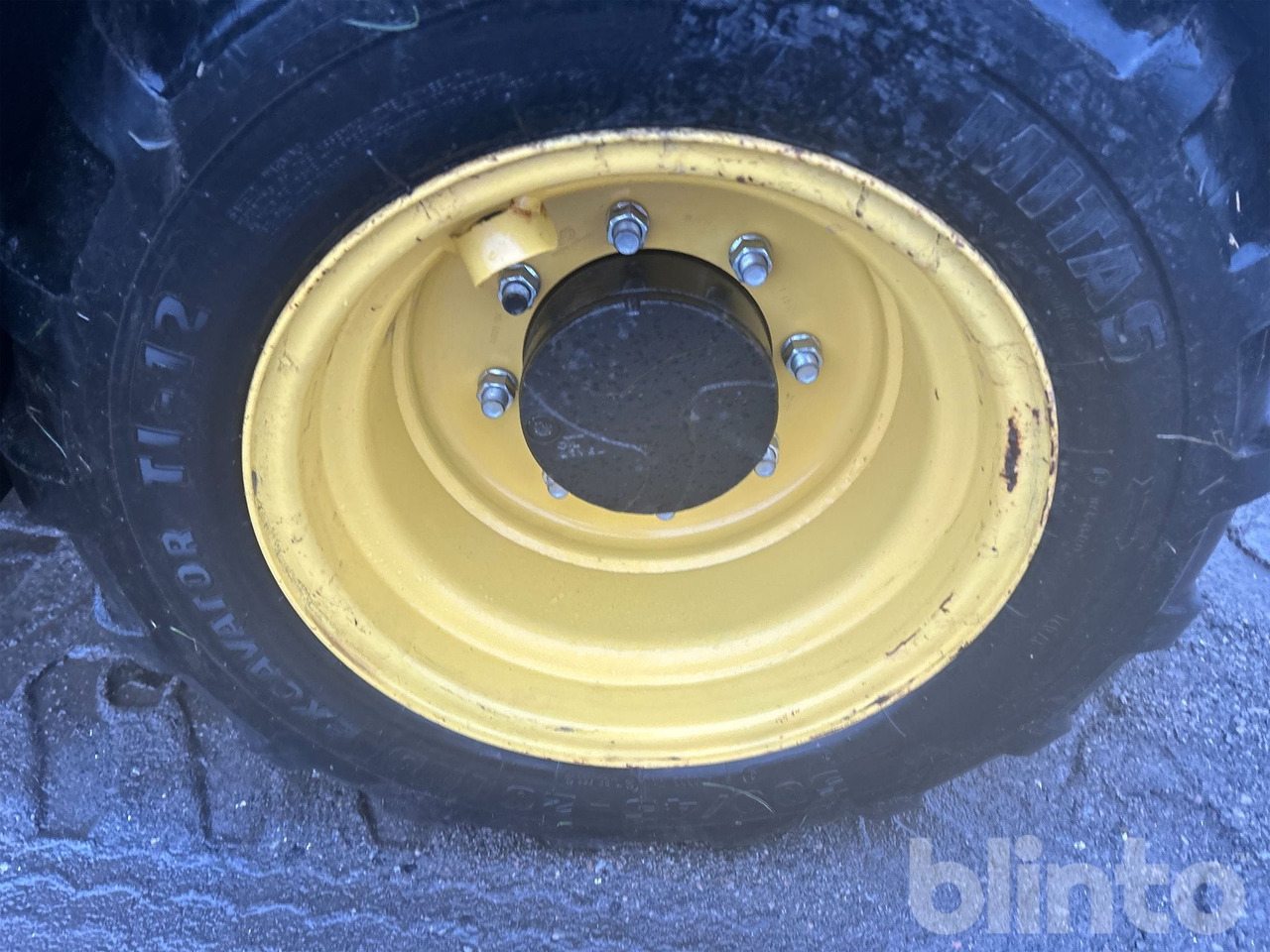 Pelle sur pneus Yanmar B95W - Tippvagn - Tiltrotator - 6 Redskap: photos 48