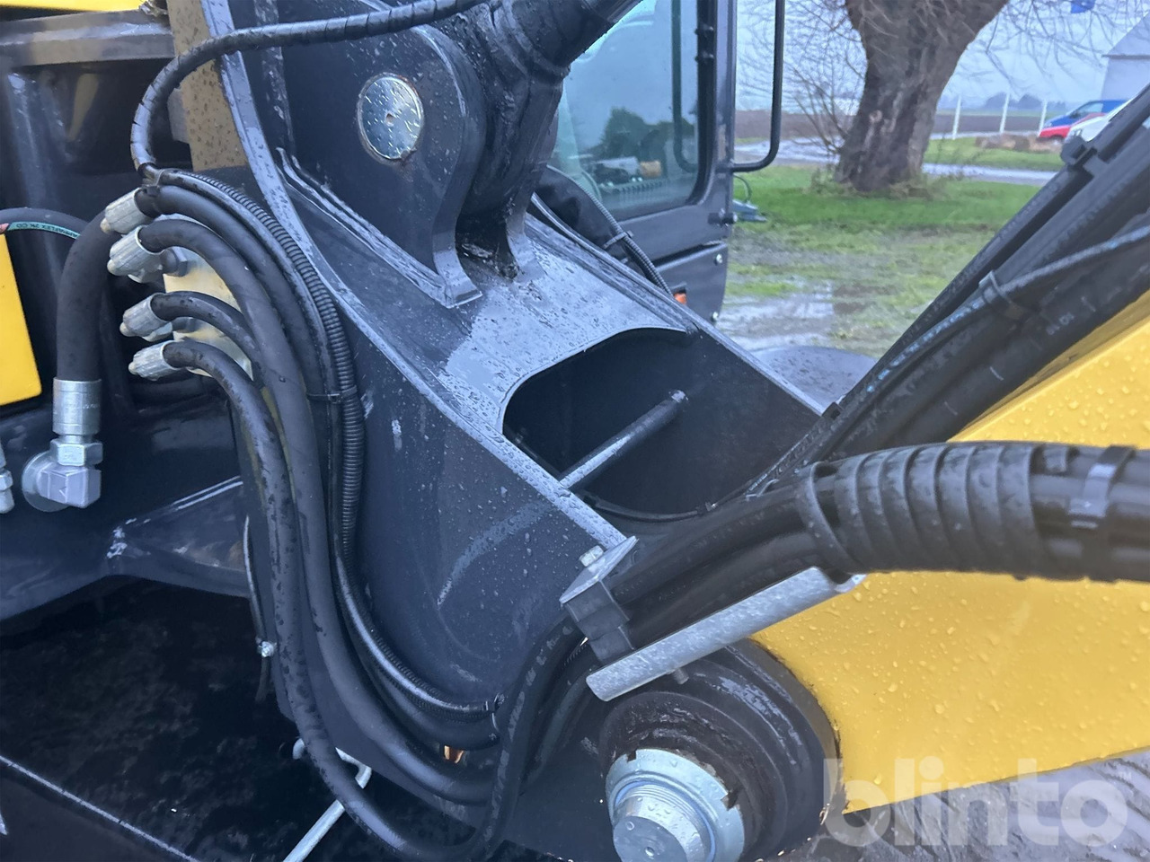 Pelle sur pneus Yanmar B95W - Tippvagn - Tiltrotator - 6 Redskap: photos 44