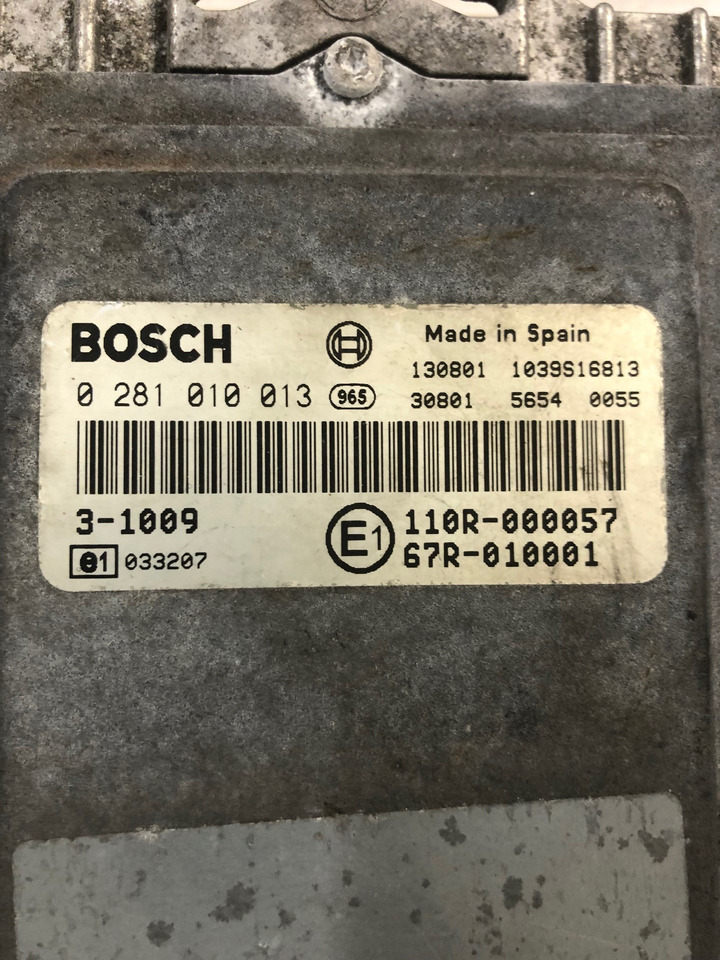 CENTRALINA CNG - RIF. BOSCH 0281010013 - RIF. MAN 51258037402 - Bloc de gestion: photos 2 CENTRALINA CNG - RIF. BOSCH 0281010013 - RIF. MAN 51258037402 - Bloc de gestion: photos 2