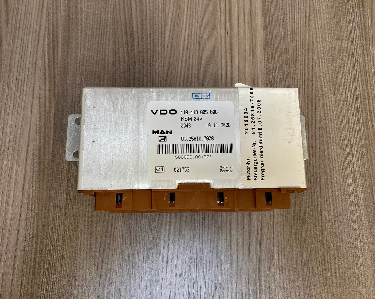 CENTRALINA KSM - MAN 81258167006 / 81258167010 - VDO 410 413 005 006 - Bloc de gestion: photos 1 CENTRALINA KSM - MAN 81258167006 / 81258167010 - VDO 410 413 005 006 - Bloc de gestion: photos 1