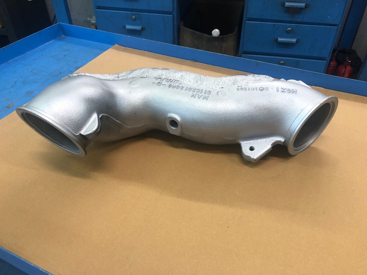 GOMITO SCARICO MAN 51152015301 - Tube d'echappement pour Camion: photos 2 GOMITO SCARICO MAN 51152015301 - Tube d'echappement pour Camion: photos 2