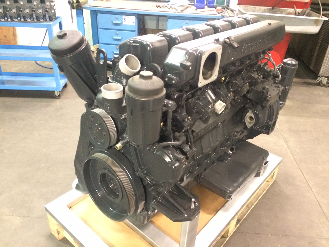 MOTORE MERCEDES OM457LA - VAR. 457.944 - EURO 3 - COMPLETO - Moteur: photos 3 MOTORE MERCEDES OM457LA - VAR. 457.944 - EURO 3 - COMPLETO - Moteur: photos 3