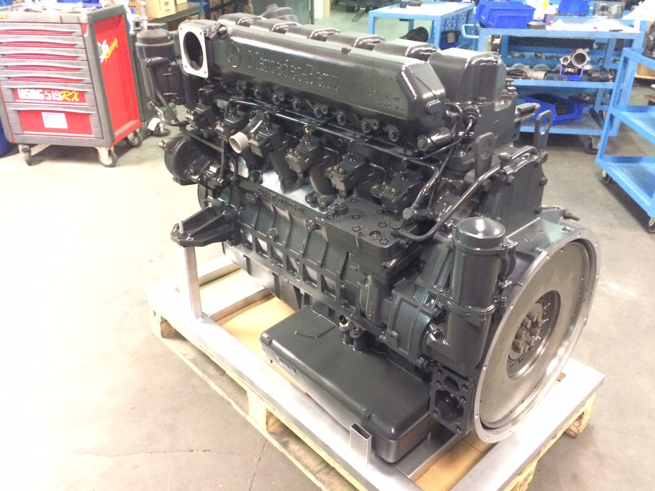 MOTORE MERCEDES OM457LA - VAR. 457.944 - EURO 3 - COMPLETO - Moteur: photos 5 MOTORE MERCEDES OM457LA - VAR. 457.944 - EURO 3 - COMPLETO - Moteur: photos 5