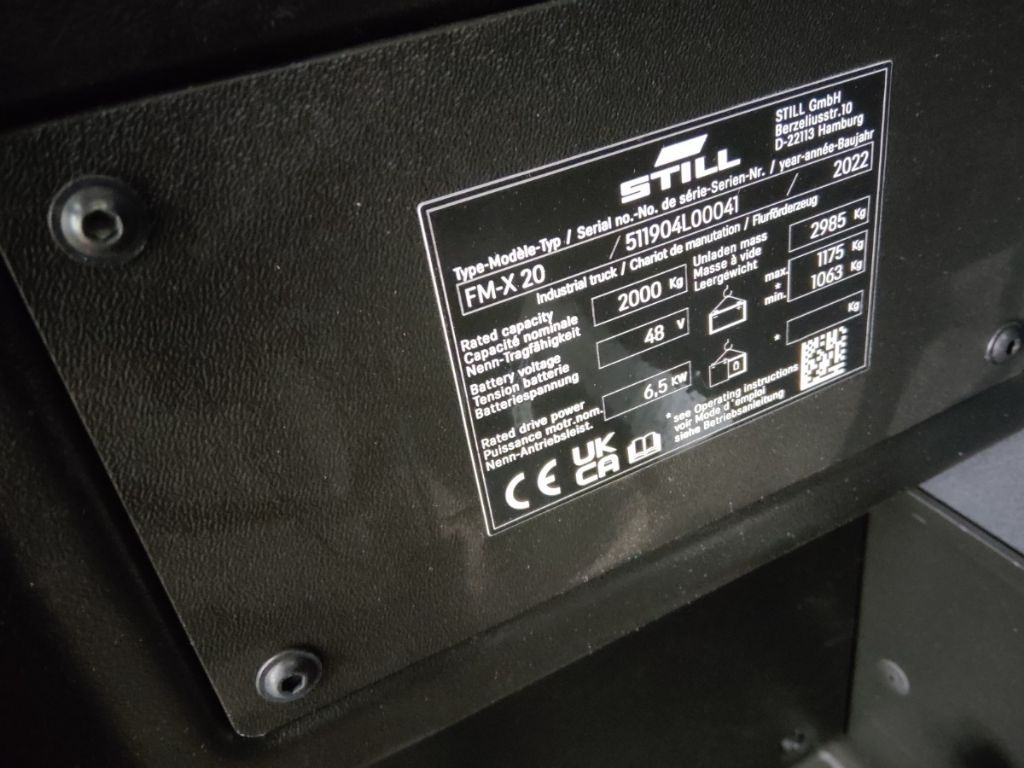 Still FM-X20/TK/BATT.NEU - Chariot à mât rétractable: photos 4 Still FM-X20/TK/BATT.NEU - Chariot à mât rétractable: photos 4