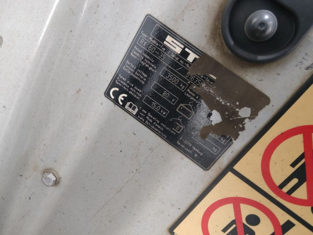 Still RX60-35 - Chariot élévateur électrique: photos 5 Still RX60-35 - Chariot élévateur électrique: photos 5