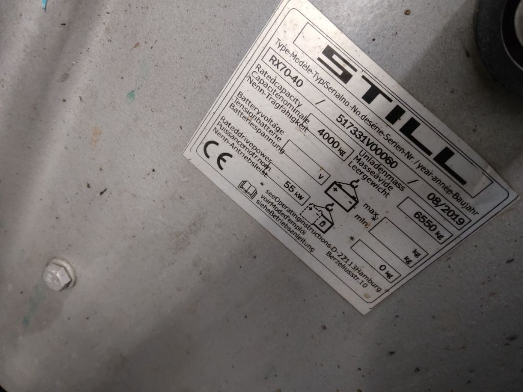 Still RX70-40 - Chariot élévateur diesel: photos 5 Still RX70-40 - Chariot élévateur diesel: photos 5