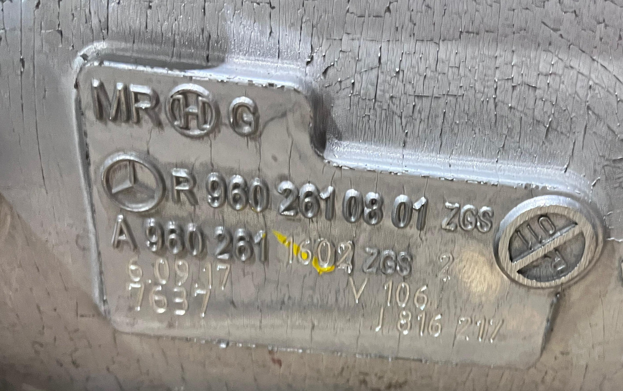 Transmission MERCEDES-BENZ Actros Transmission A960 261 0801 - G211-12: photos 7