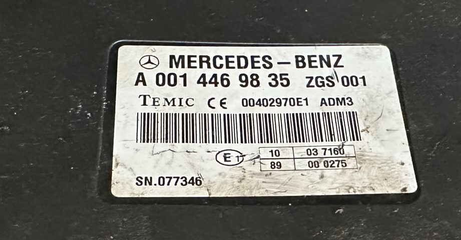 Temic Mercedes Unimog Ecu A0004469835 - Bloc de gestion pour Autre matériel: photos 2 Temic Mercedes Unimog Ecu A0004469835 - Bloc de gestion pour Autre matériel: photos 2