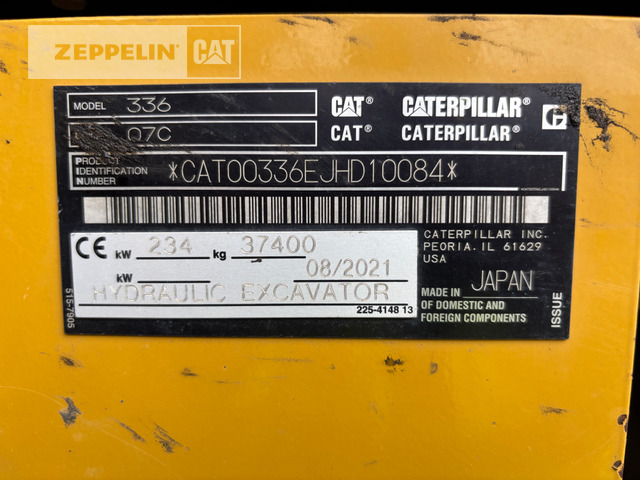 Cat 336-07C - Pelle sur chenille: photos 2 Cat 336-07C - Pelle sur chenille: photos 2