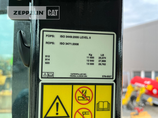 Chargeuse sur pneus Cat 914-14A: photos 34