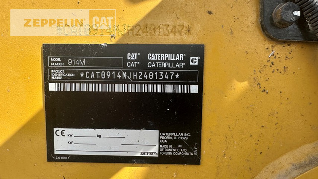Cat 914M - Chargeuse sur pneus: photos 5 Cat 914M - Chargeuse sur pneus: photos 5