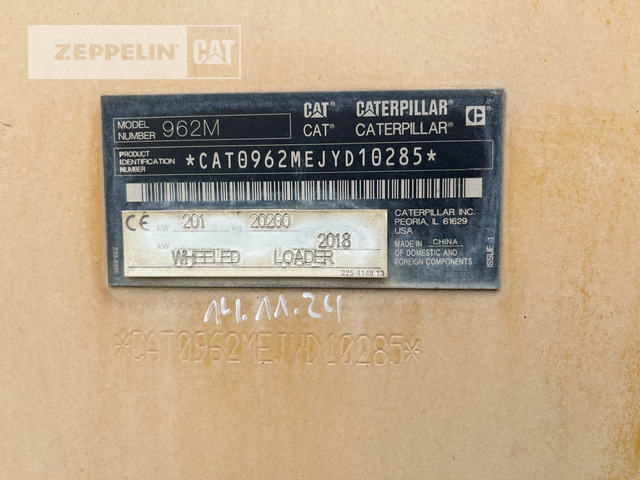 Cat 962M - Chargeuse sur pneus: photos 2 Cat 962M - Chargeuse sur pneus: photos 2
