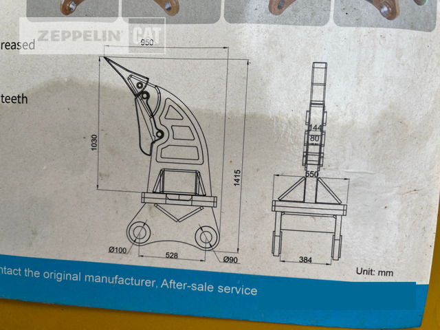 Komponenten Aufreißer 336D - Ripper pour Engins de chantier: photos 3 Komponenten Aufreißer 336D - Ripper pour Engins de chantier: photos 3