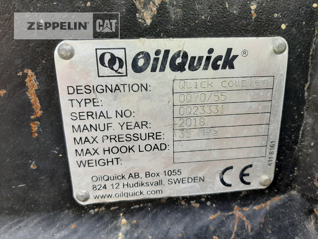 Oilquick Deutschland GmbH OQ70/55 Schnellwechs - Attache rapide pour Engins de chantier: photos 5 Oilquick Deutschland GmbH OQ70/55 Schnellwechs - Attache rapide pour Engins de chantier: photos 5