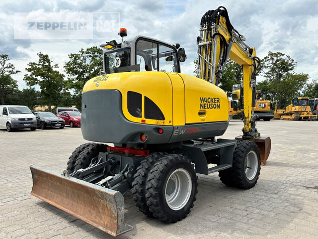 Wacker EW100 - Pelle sur pneus: photos 4 Wacker EW100 - Pelle sur pneus: photos 4