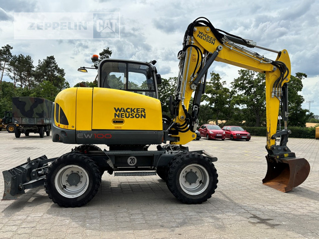 Wacker EW100 - Pelle sur pneus: photos 5 Wacker EW100 - Pelle sur pneus: photos 5
