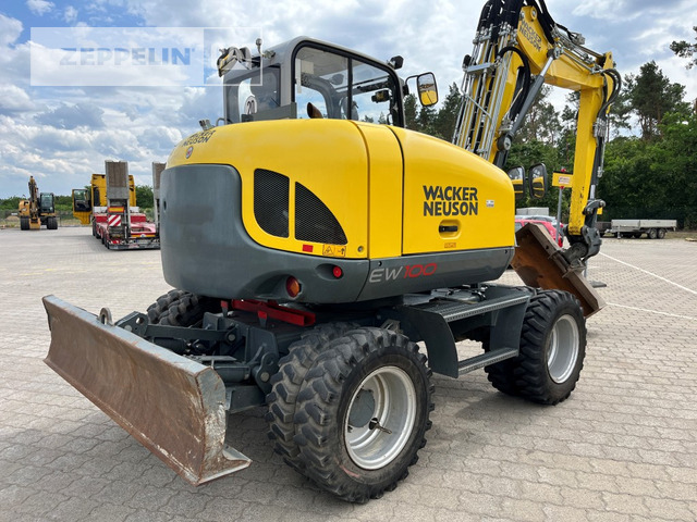 Wacker EW100 - Pelle sur pneus: photos 3 Wacker EW100 - Pelle sur pneus: photos 3