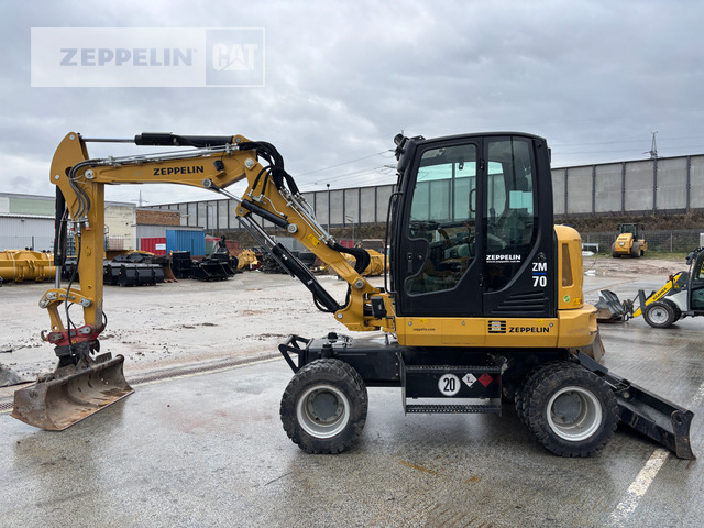 Zeppelin ZM70 - Pelle sur pneus: photos 2 Zeppelin ZM70 - Pelle sur pneus: photos 2