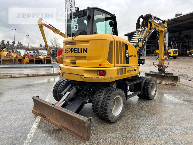 Zeppelin ZM70 - Pelle sur pneus: photos 5 Zeppelin ZM70 - Pelle sur pneus: photos 5